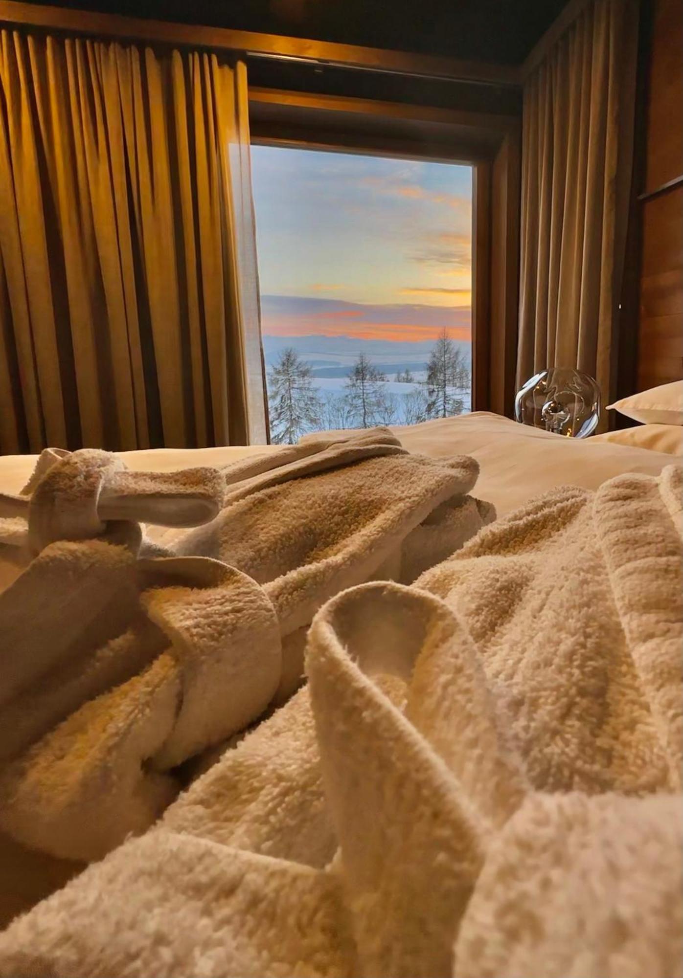 Koza U Woza Wypocznij W Gorach W Rytmie Slow Drewniany Dom Premium Z Widokiem Na Panorame Tatr Ecospa Strefa Fitness Zielona Farma Warsztaty (Adults Only) Szlembark Екстериор снимка