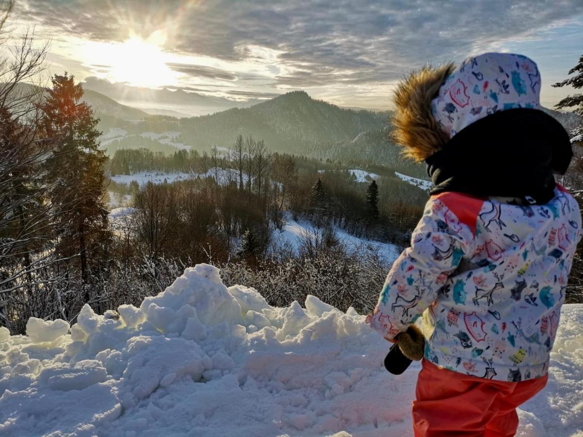 Koza U Woza Wypocznij W Gorach W Rytmie Slow Drewniany Dom Premium Z Widokiem Na Panorame Tatr Ecospa Strefa Fitness Zielona Farma Warsztaty (Adults Only) Szlembark Екстериор снимка
